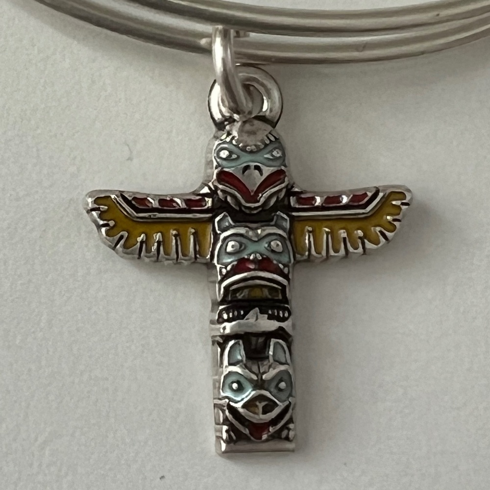 NWT Alex and Ani Ketchikan Alaska Color Totem Pole Bracelet